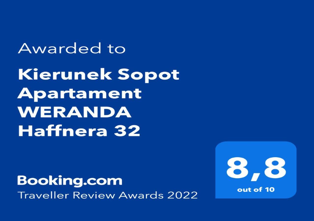 Kierunek Sopot Apartament Weranda Haffnera 32 Exterior photo